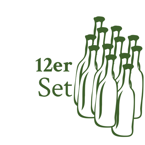 12er Set - Kernölflaschen