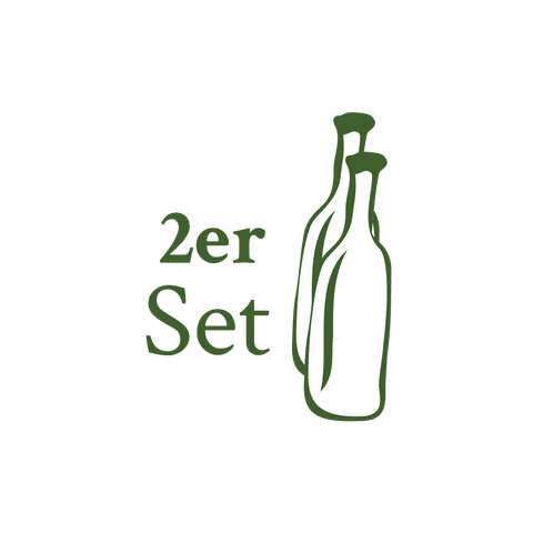 2er Set - Kernölflaschen