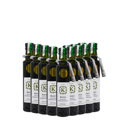 12er Set - 12x0.25Liter Flaschen - Steirisches Kürbiskernöl